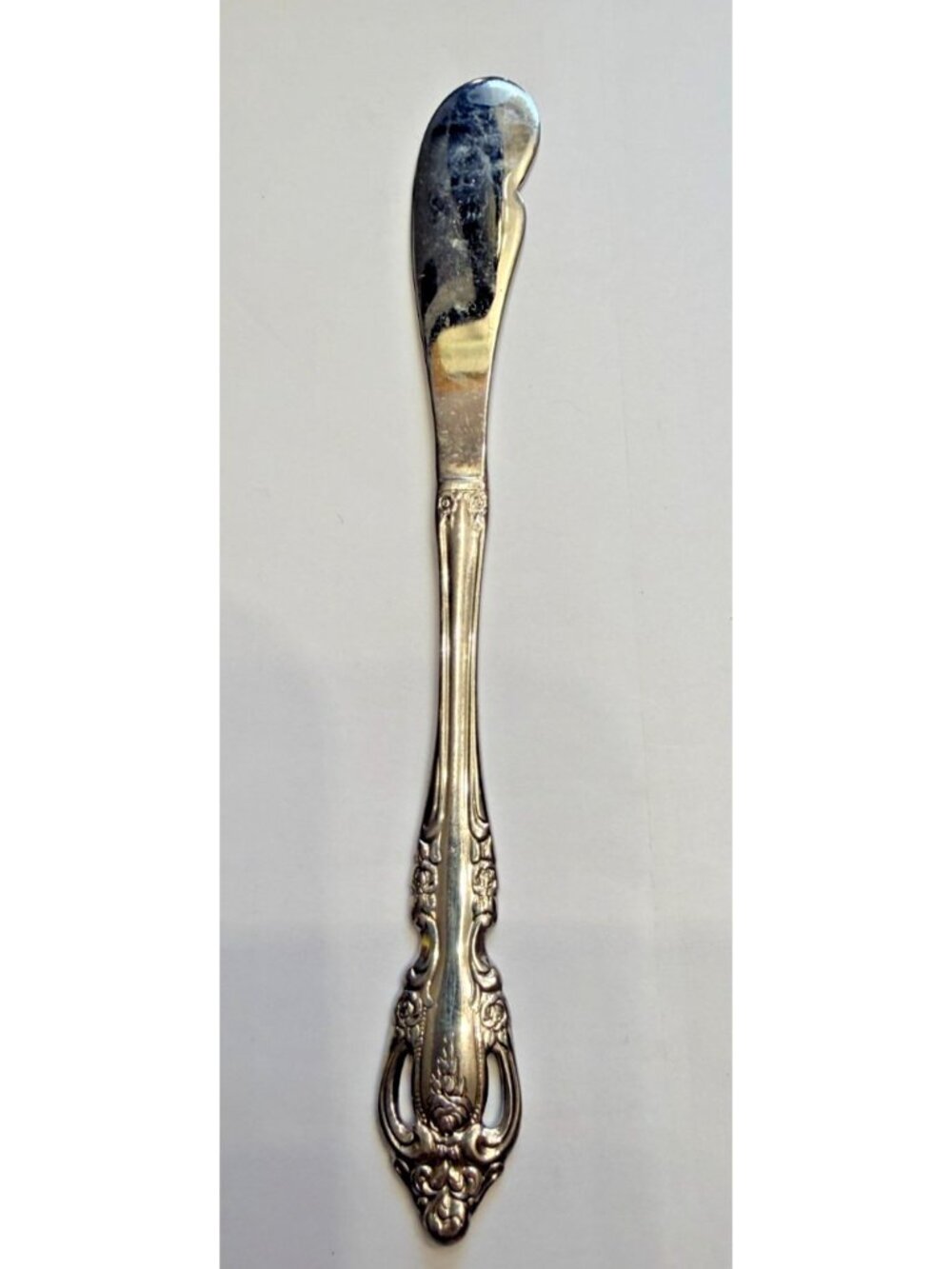 Brahms Stainless Flatware Oneida‎  Flat handle butter spreader 5 3/4"